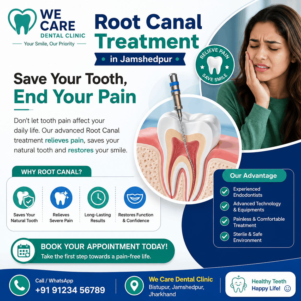 Root Canal Treatment in Jamshedpur